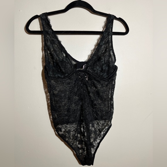 Victoria’s Secret black lace bodysuit - Picture 2 of 9